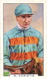 1936 Gallaher Famous Jockeys #31 William Christie Front